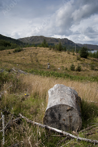 Obraz na płótnie tra ullapool e torridon - scozia #08 w salonie