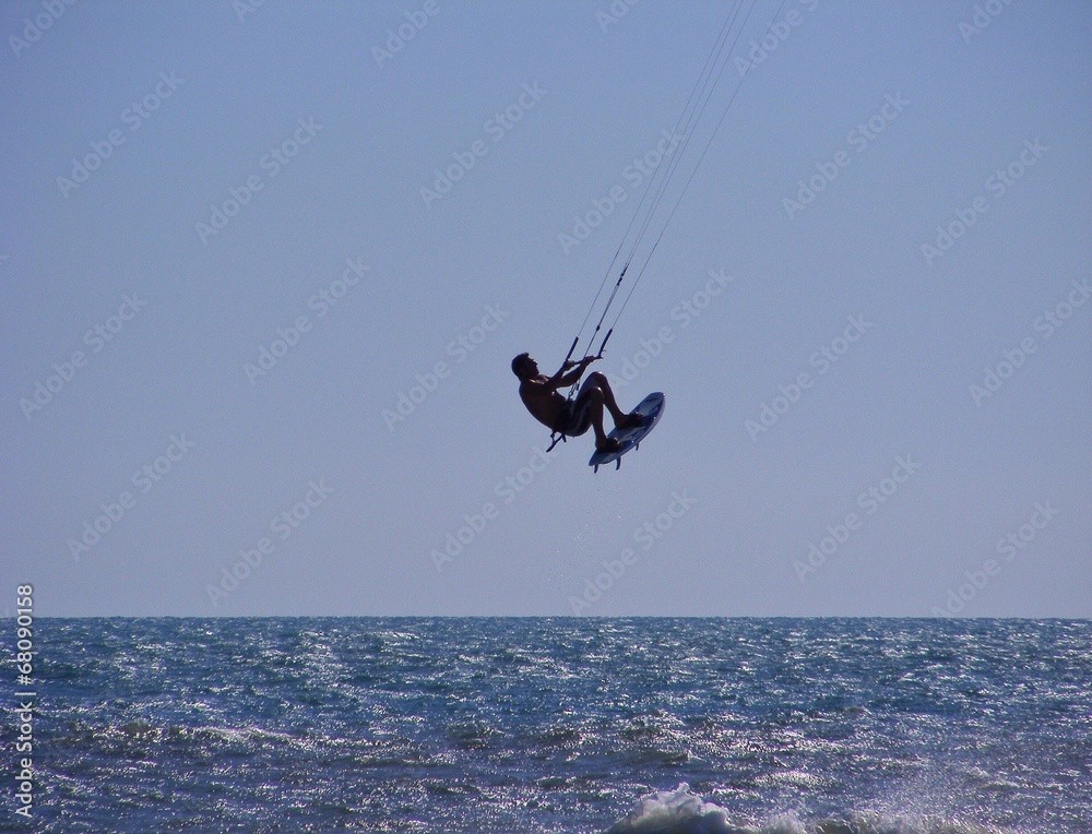 Fototapeta premium Kitesurf