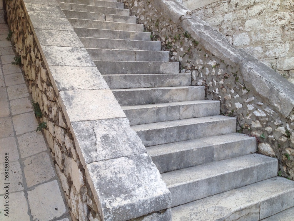 Fototapeta old stairs