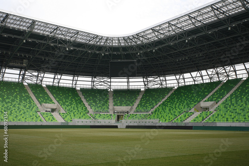 Ferencvaros stadium with grandstand photo