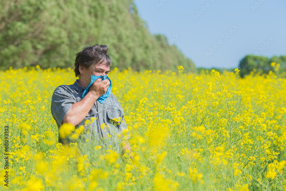 man in field man in field
