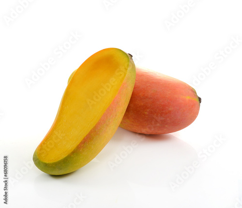 mango isolated on white background