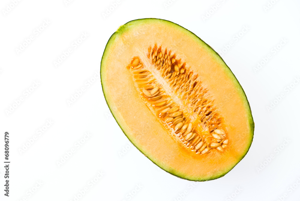 Melon isolated on white Melon isolated on white