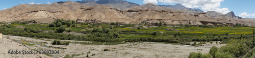 Beautiful view near Namika La,Altitude 12198 Ft in Ladakh, India