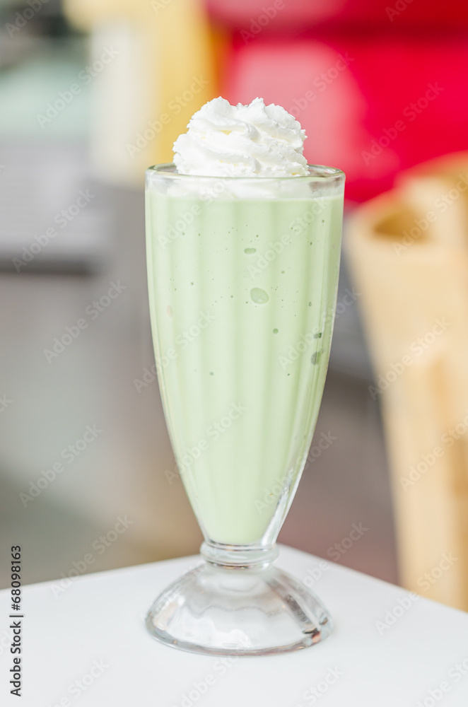 Green tea frappe Green tea frappe