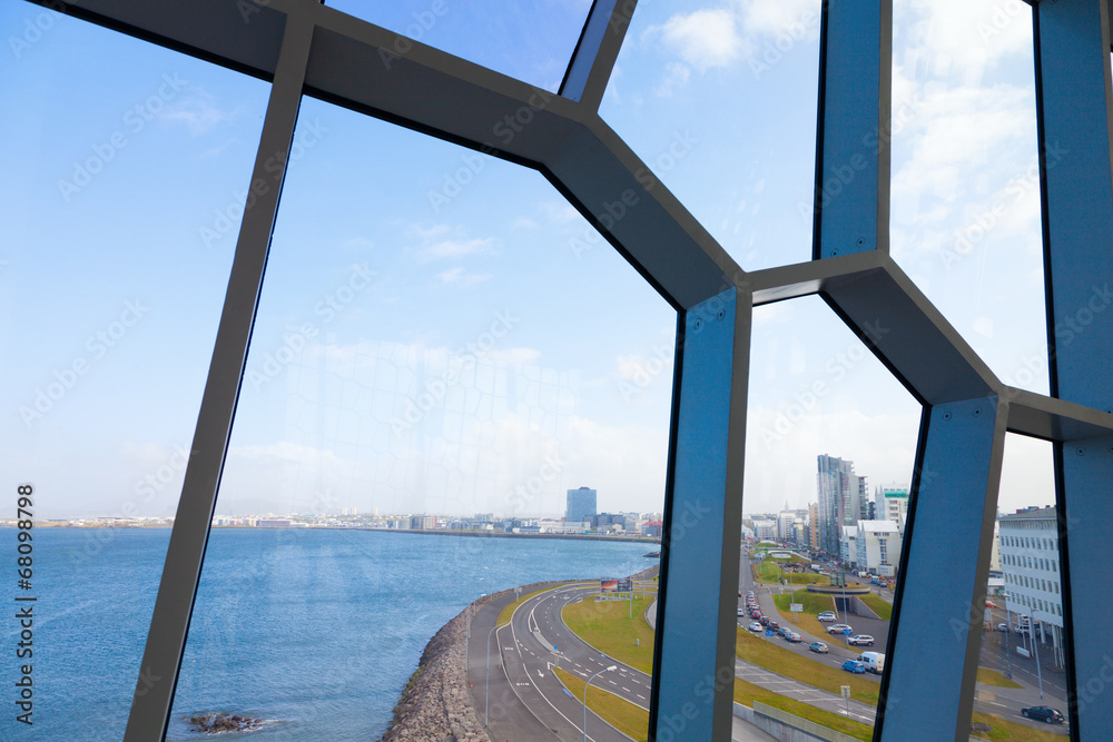 Fototapeta premium Reykjavik coastline