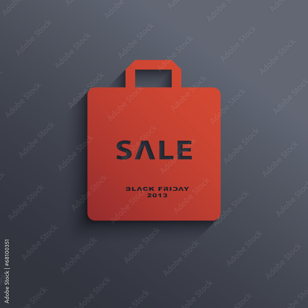 Black Friday sales vector illustration Black Friday sales vector illustration
