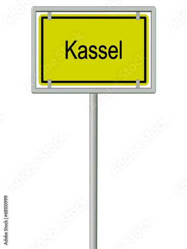 Kassel - Ortsschild