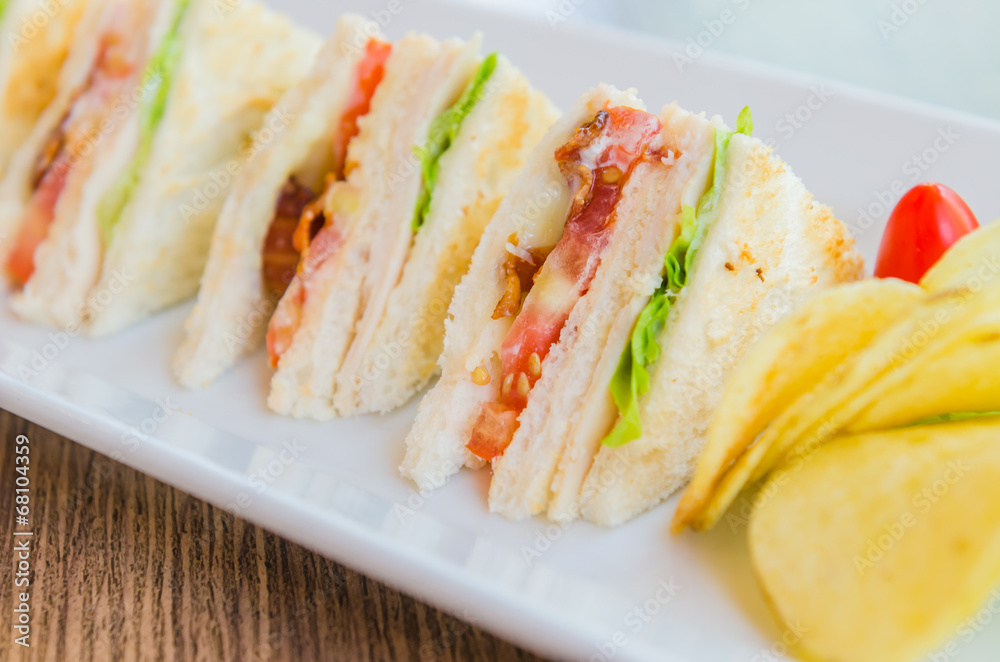 Club sandwiches