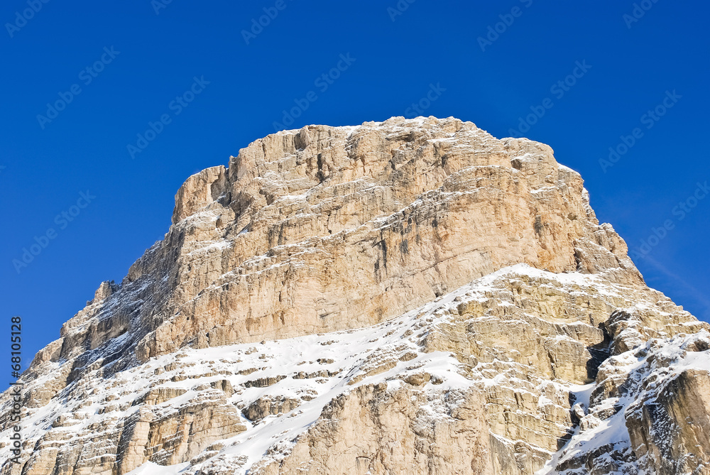 rock in Dolomites mountain in Val Gardena rock in Dolomites mountain in Val Gardena