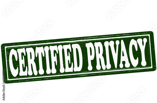 Certified privacy