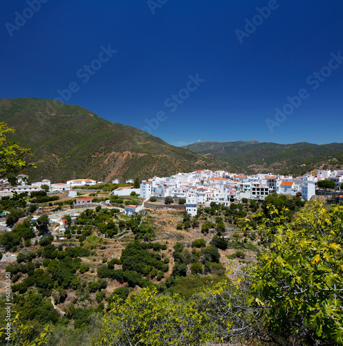 Istan is a beautiful town in Malaga province of Southern Spain © Bartkowski