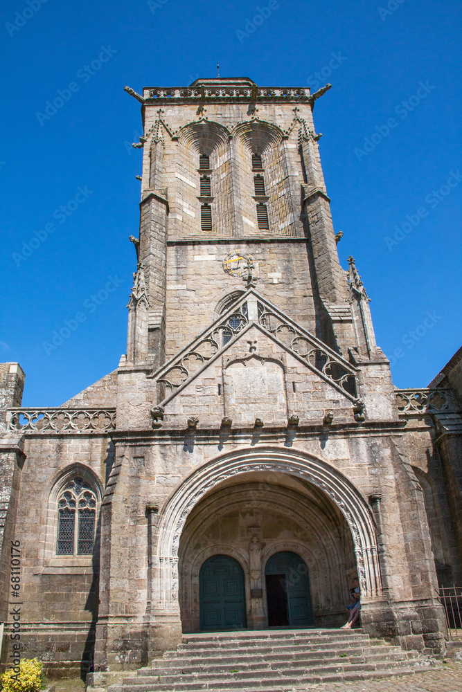 Eglise Saint Ronan à Locronan, Finistère, Bretagne