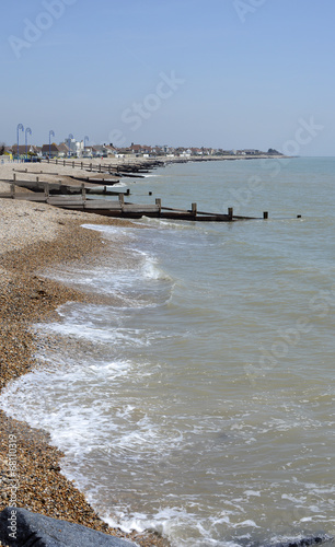 Seafront at Felpham. Sussex. England photo