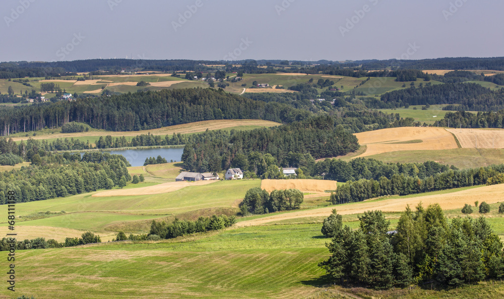 Fototapeta premium Suwalki Landscape Park, Poland.