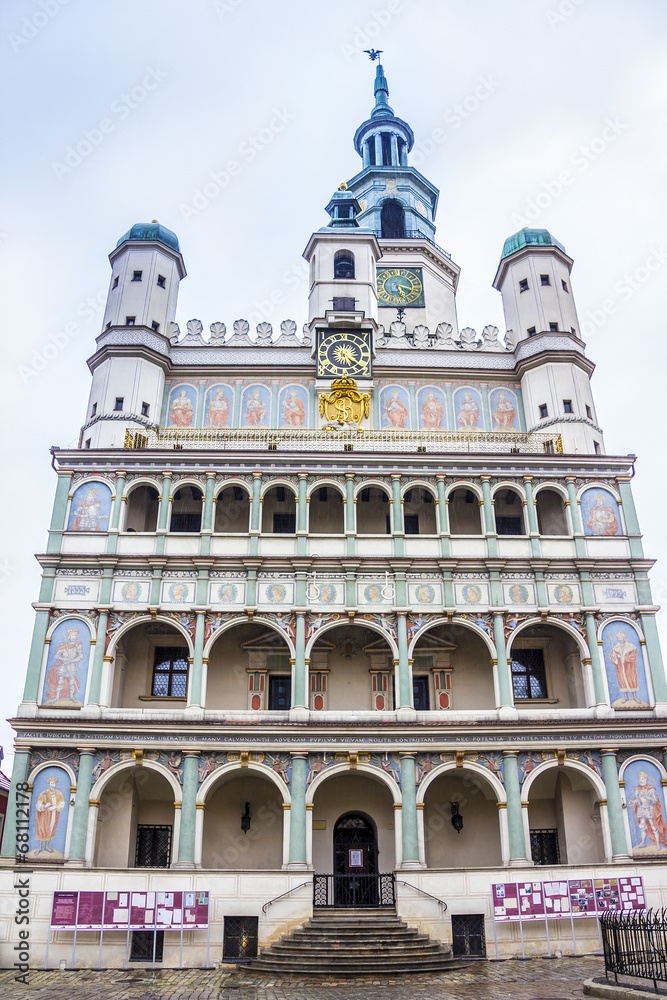 historic city hall of Poznan