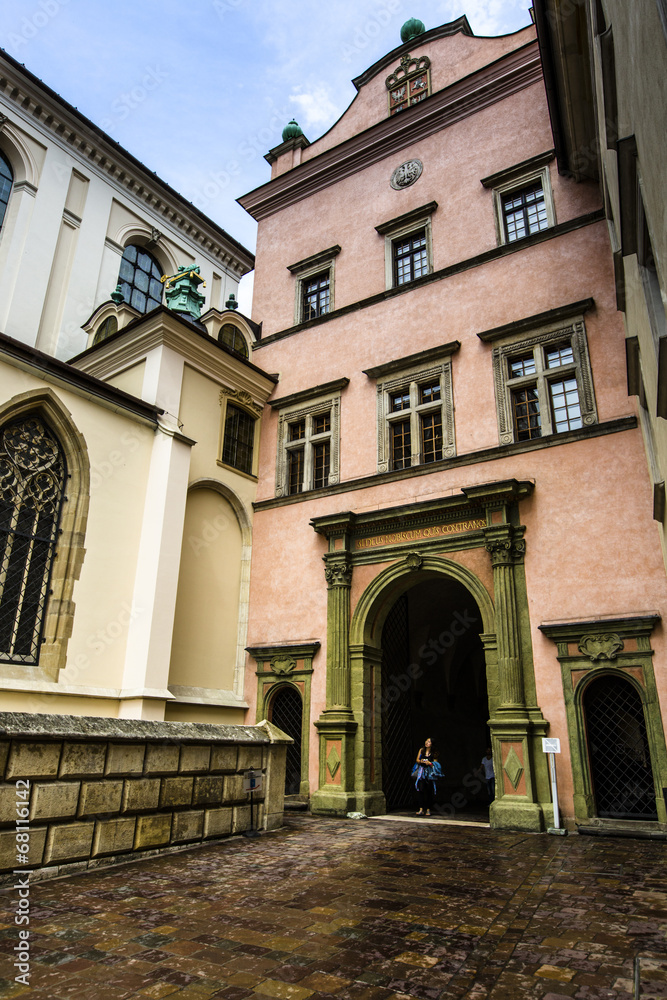 Obraz premium Royal Basilica in Krakow, Poland