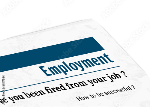 newspaper - employment