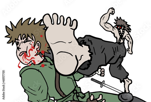 Fight blood
