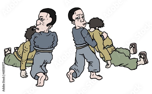Scene cartoon