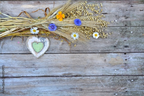 Holzhintergrund - Erntedank