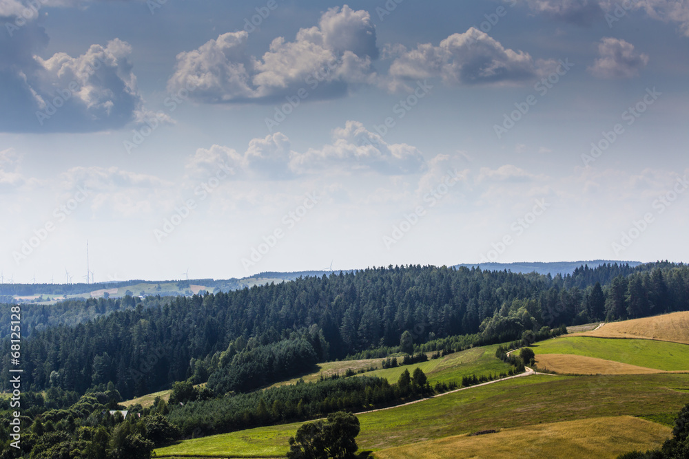 Obraz premium Suwalki Landscape Park, Poland.