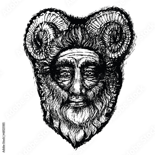 Horned Deity Grunge