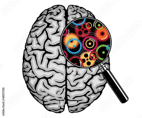 Thinking, idea concept.