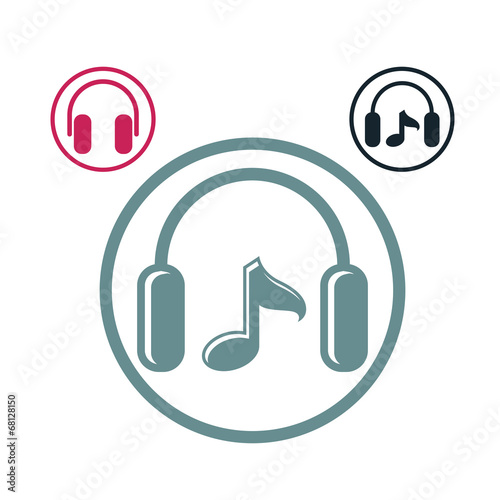 Headphones icon.