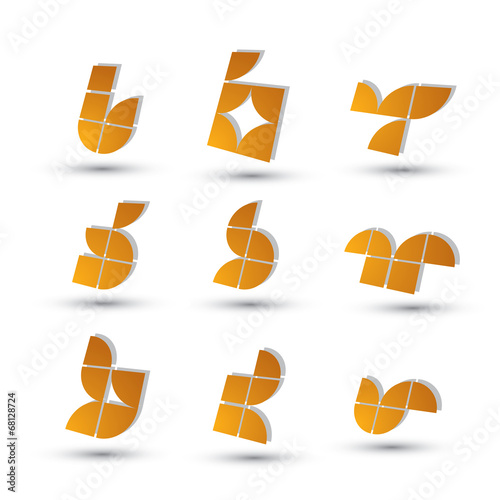 Abstract 3d geometric simpl...