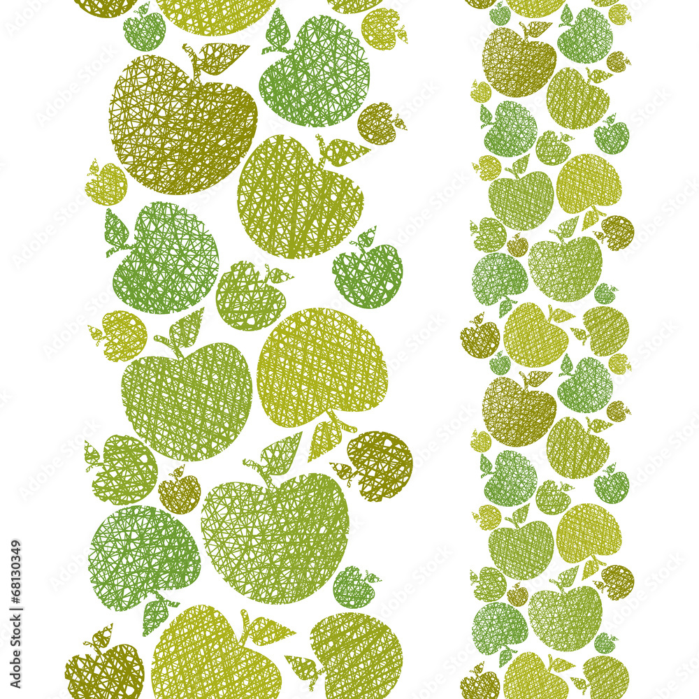 Organic food theme seamless background, Apples seamless pattern, Organic food theme seamless background, Apples seamless pattern,