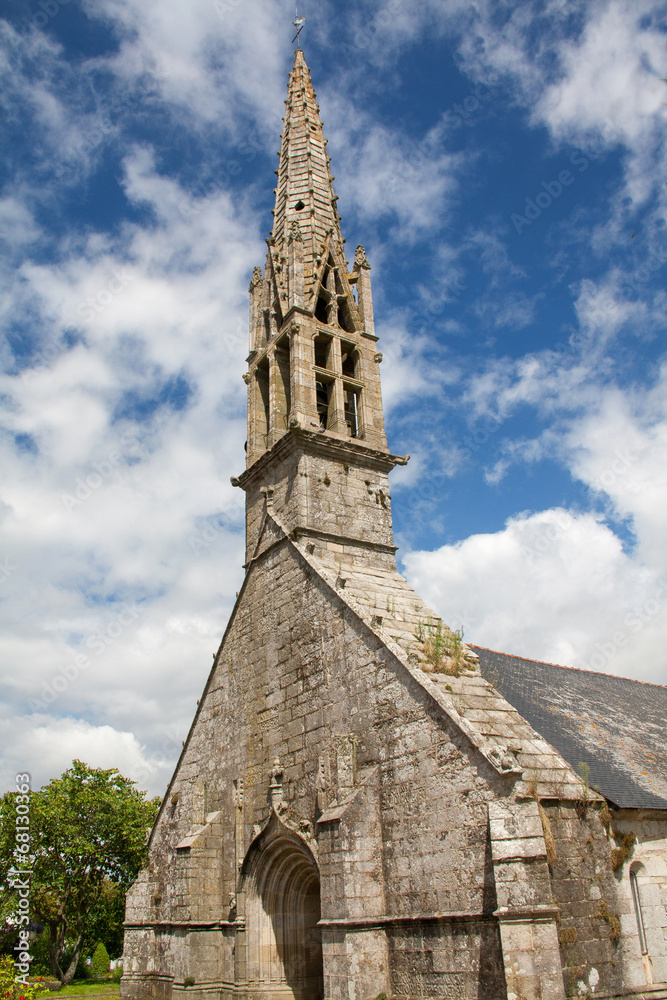 Eglise Saint Ergat à Pouldergat, Finistère, Bretagne