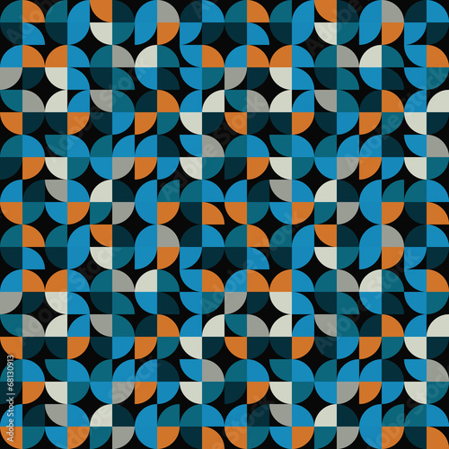 Geometric seamless mosaic t...