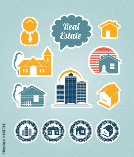 Real estate icons