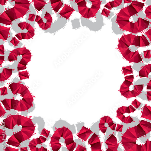 Question marks border, cont...