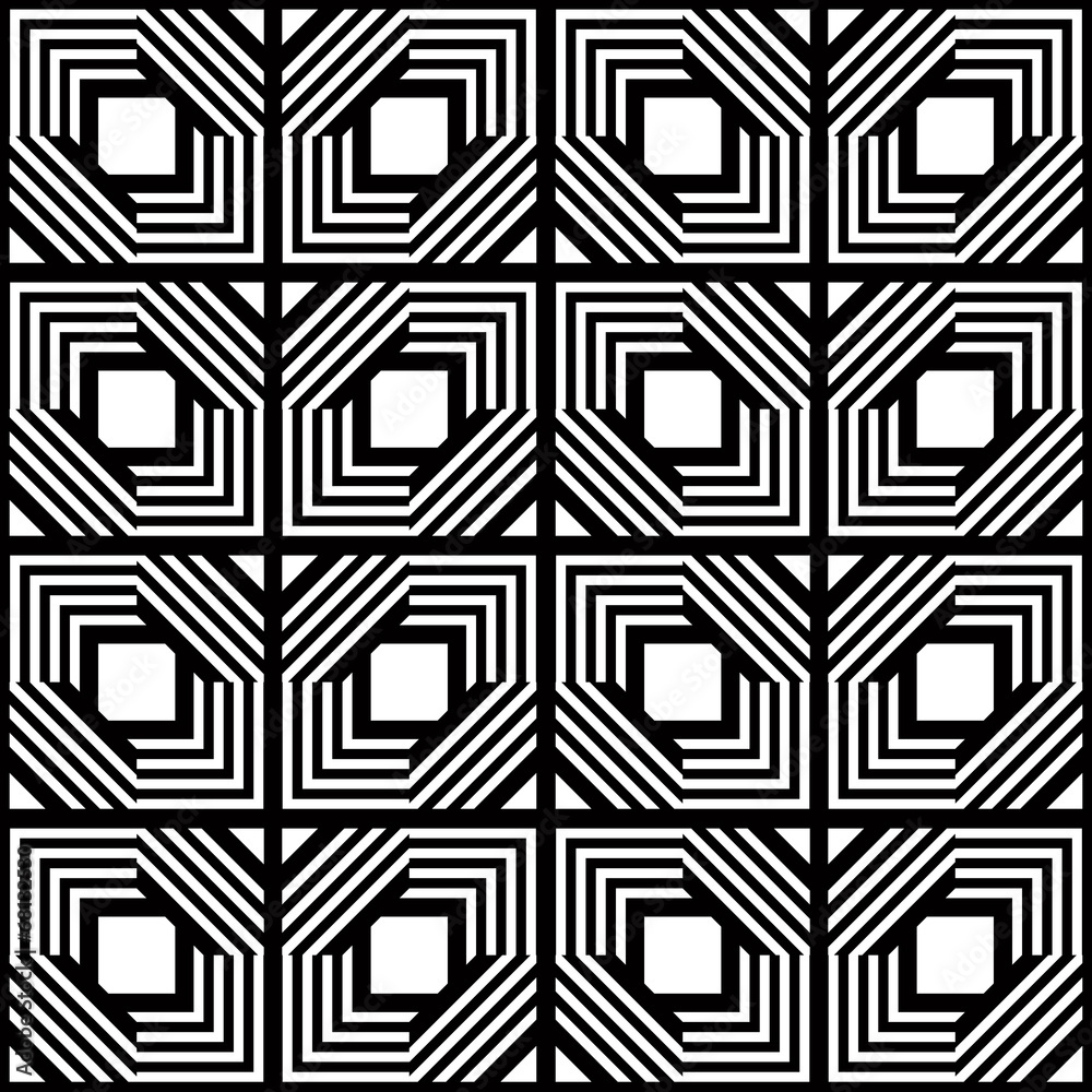 Seamless geometric pattern, striped backdrop Seamless geometric pattern, striped backdrop