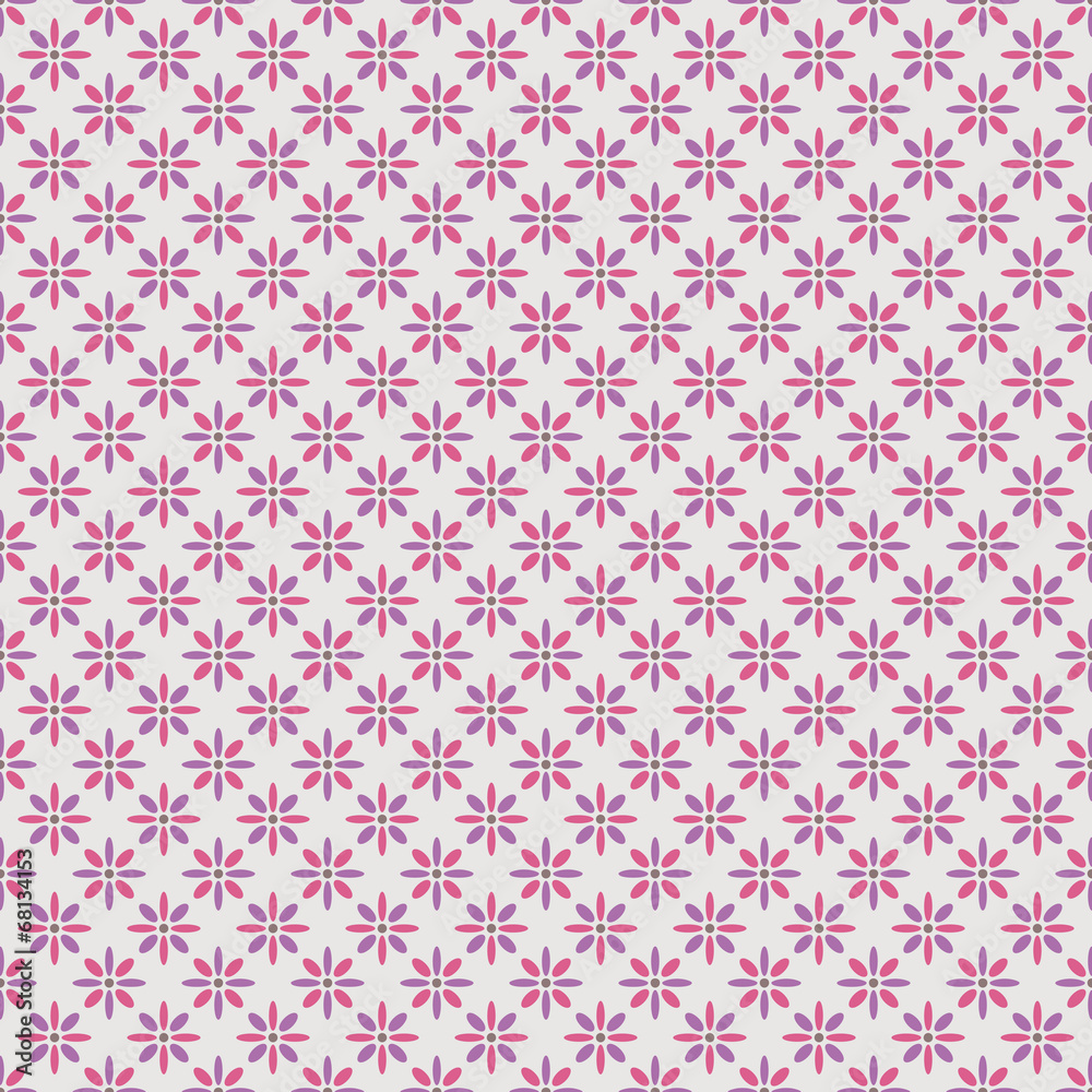 Beautiful vector seamless pattern (tiling). Pink, purple Beautiful vector seamless pattern (tiling). Pink, purple