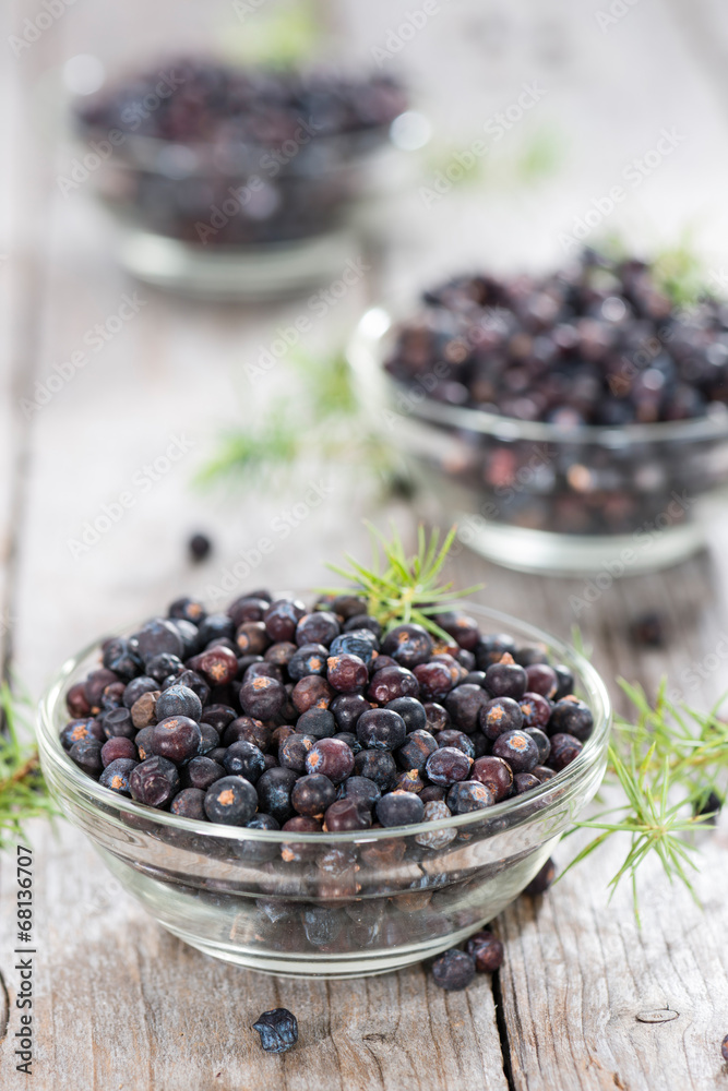Portion of Juniper Berries Portion of Juniper Berries