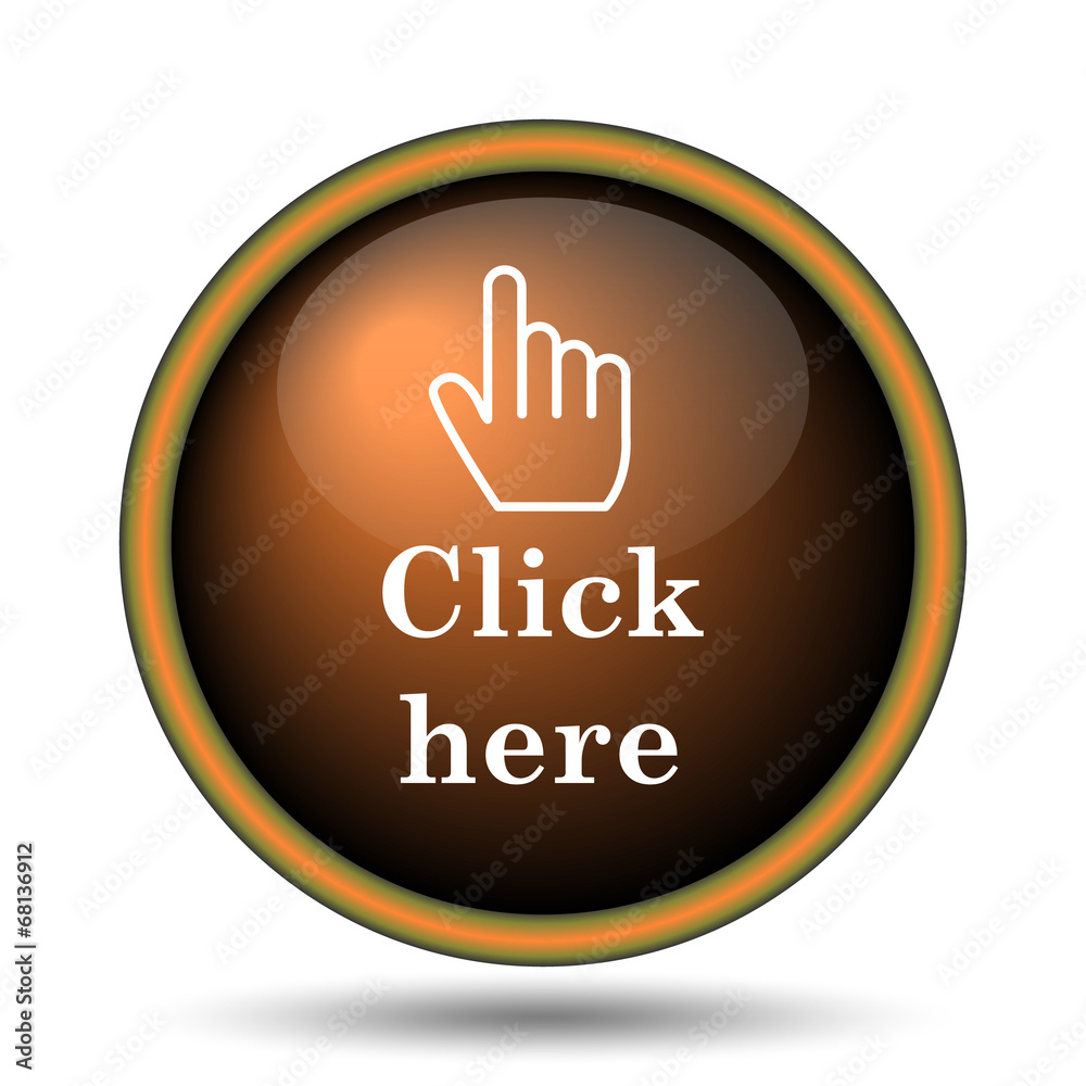 Click here icon Click here icon