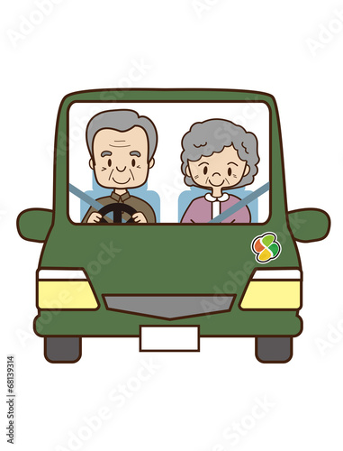 高齢者のドライブ