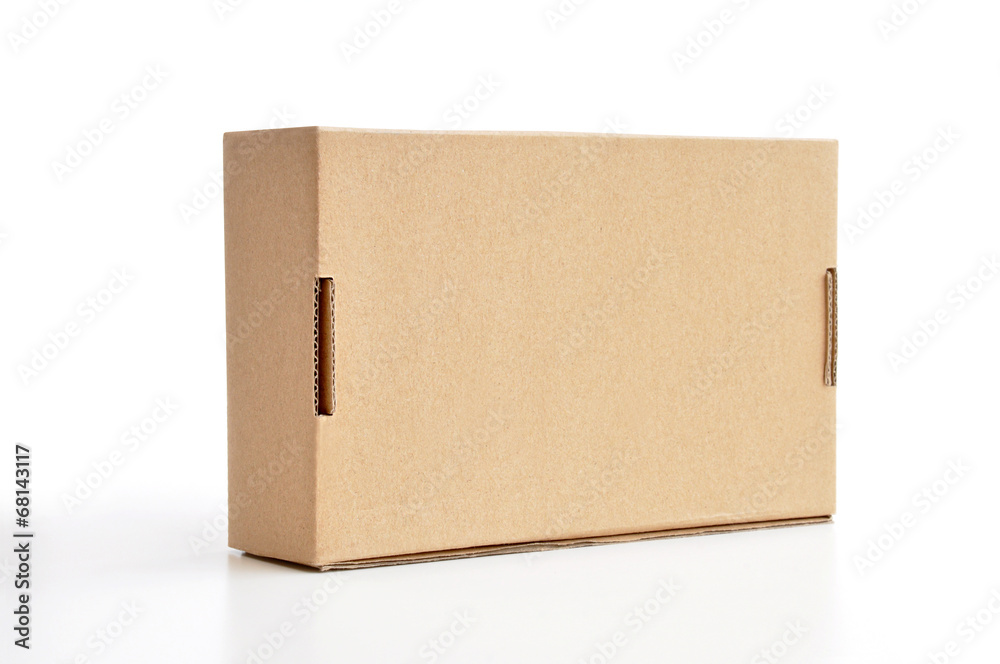© Atstock Productions - Brown cardboard box as a parcel - isolated