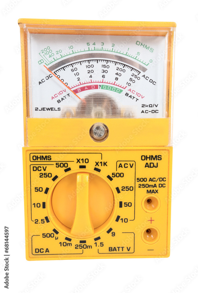 Naklejka premium Multimeter