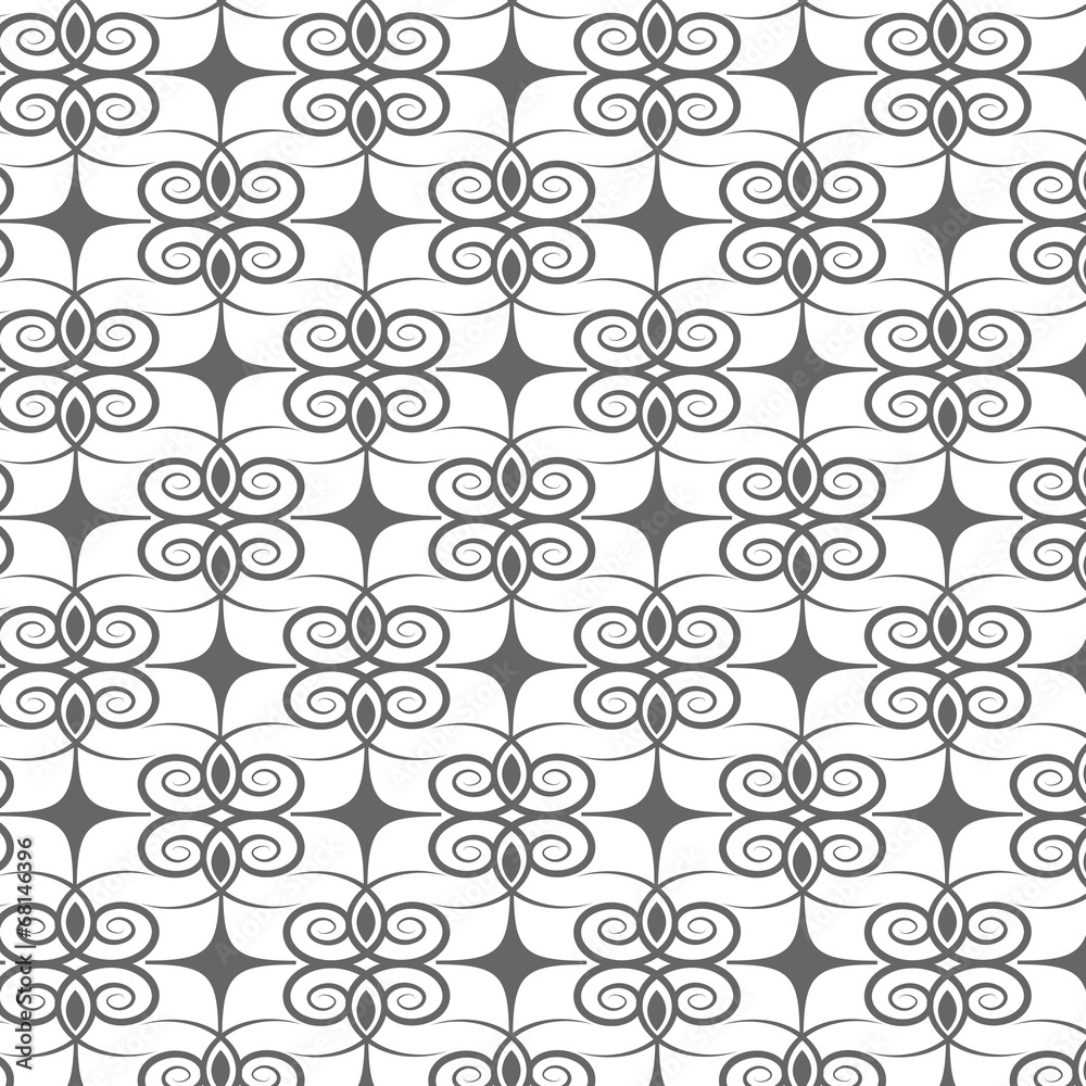 abstract lines curve tiles monochrome seamless pattern vector ba abstract lines curve tiles monochrome seamless pattern vector ba