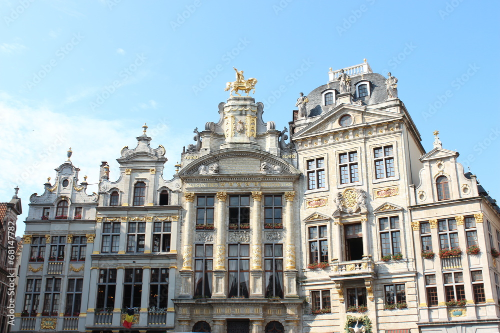 Grand-Place de Bruxelles, façades #1 Grand-Place de Bruxelles, façades #1