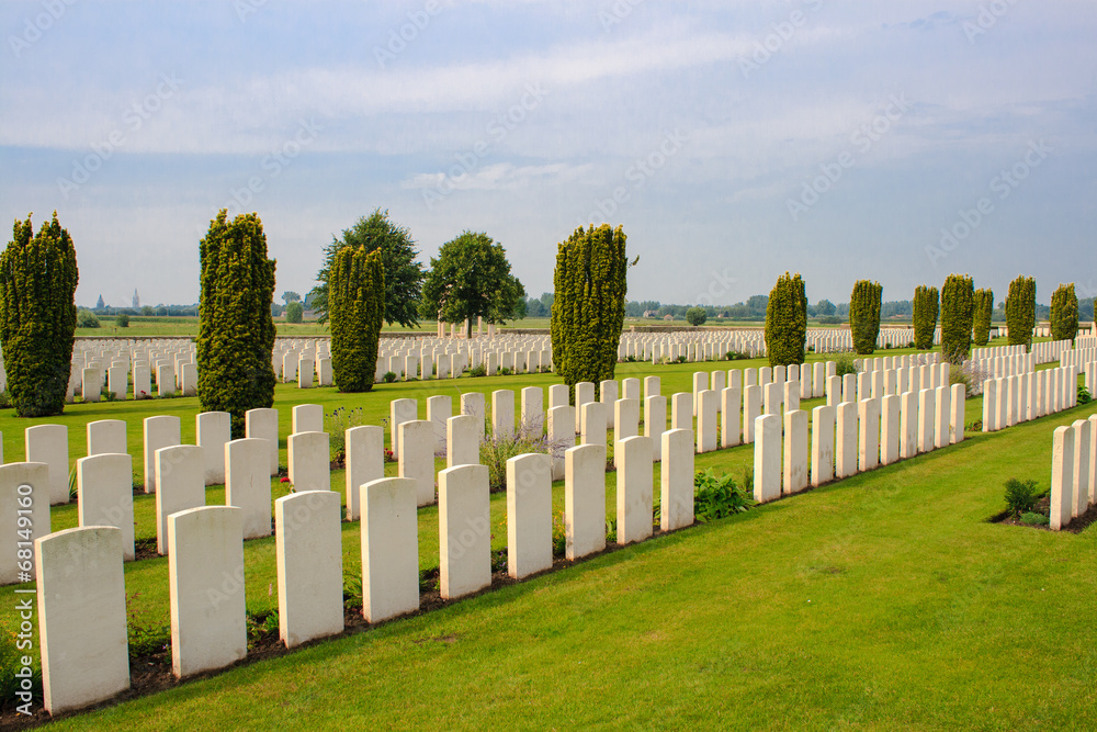 Bedford House Cemetery world war one Ypres Flander Belgium