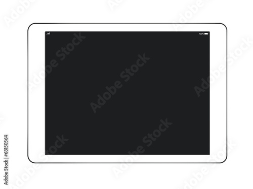 Tablet computer horizontal