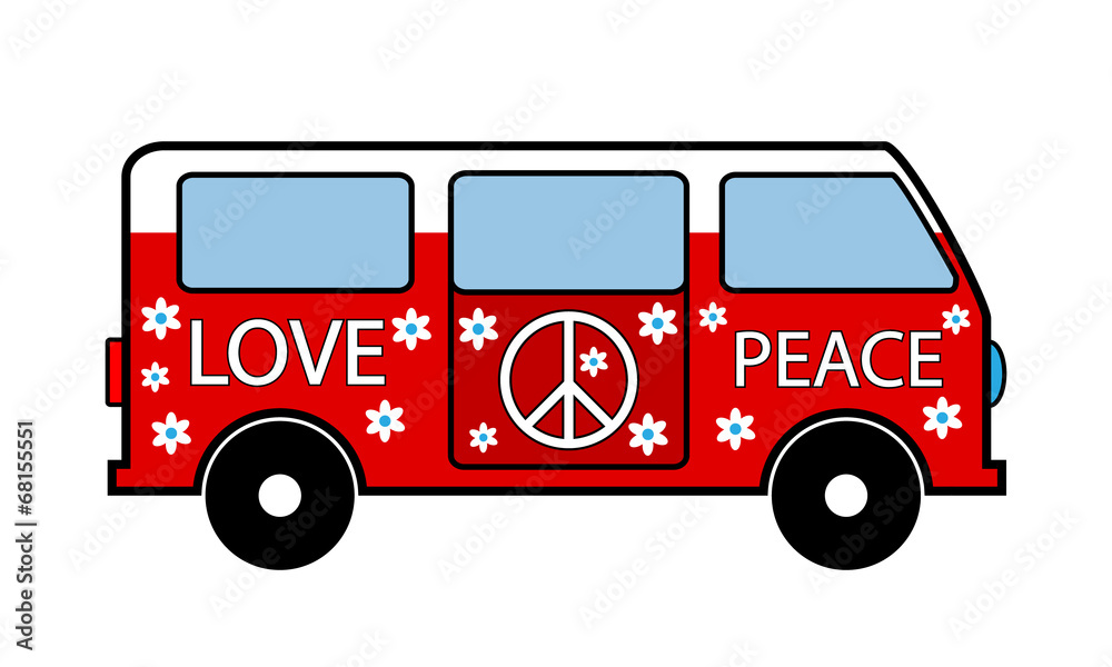 Hippie minibus Hippie minibus