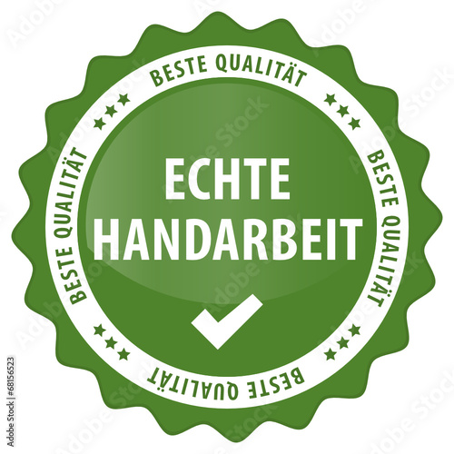 Echte Handarbeit - beste Qulität - grün