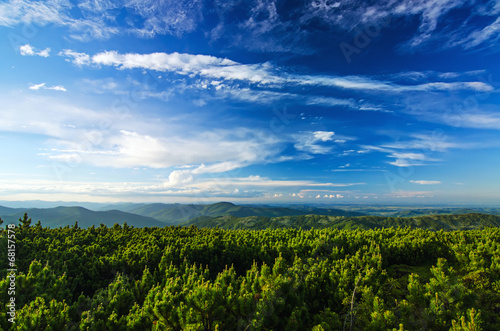 Carpathian sunset