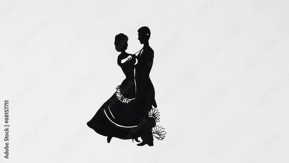 classic dancers loop animation